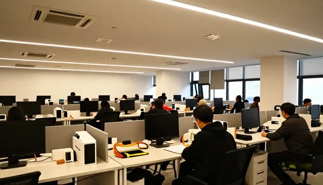 实验室环境中的自动化生产线配套设备优势展示